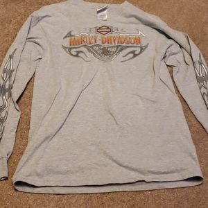 Harley Davidson long sleeve shirt size medium